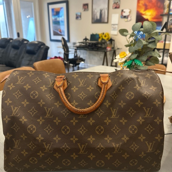 Vintage 70s Louis Vuitton Monogram Brown Speedy 30 - Picture 1 of 5